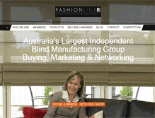 Tablet Screenshot of fashionline.com.au